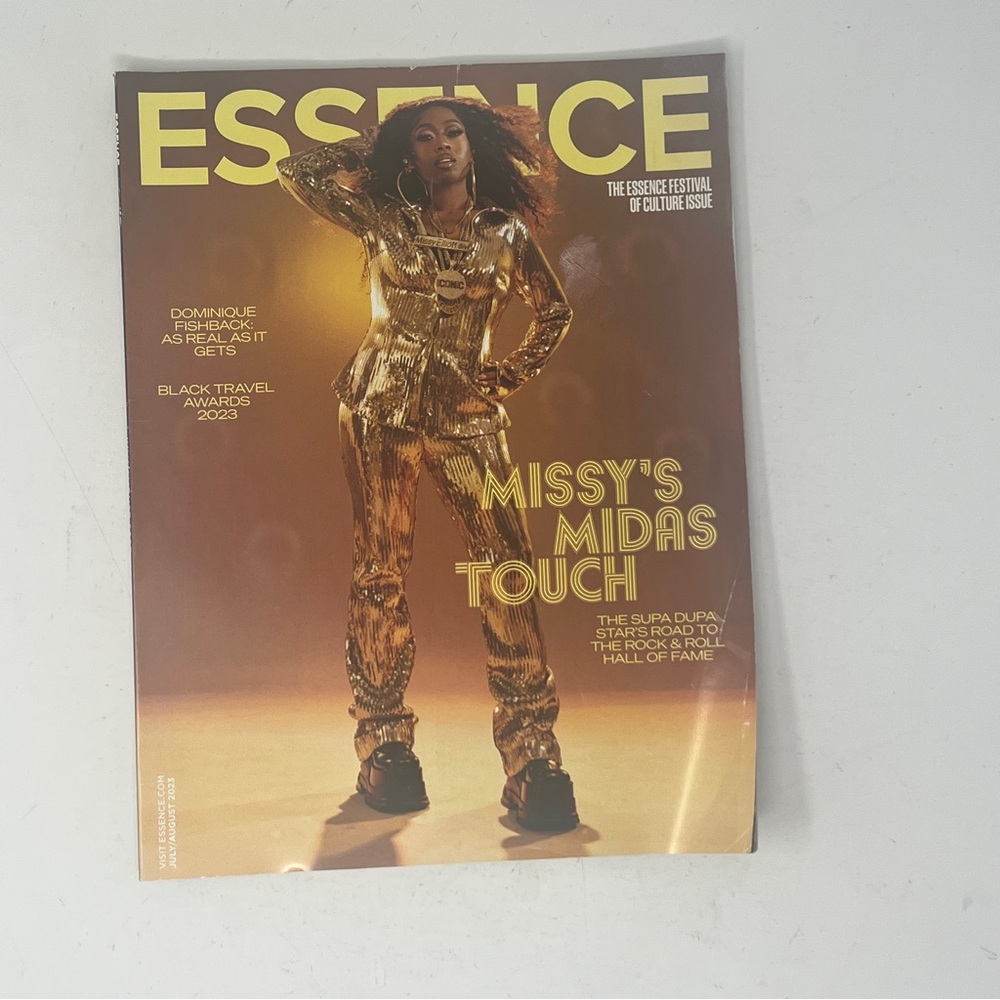 Essence Gold Magazine Cover- Missy Elliot - Picture 3 of 13